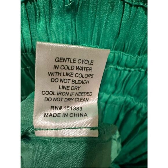 Anthropologie Current Air Brooklyn Midi Dress in Green Size L - Picture 7 of 7